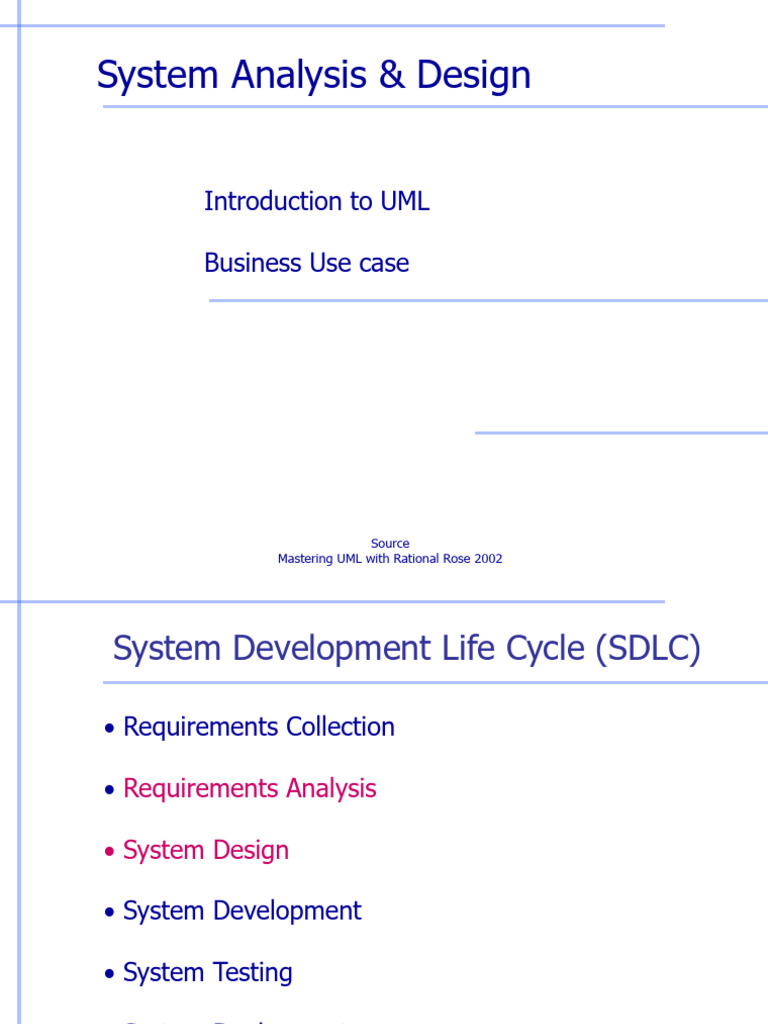 Mastering UML with Rational Rose Guide | PDF | Unified Modeling ...