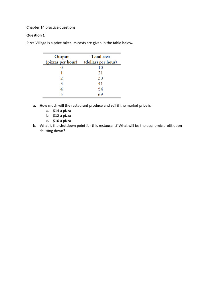 Chapter 14 Practice Questions 2 Pdf
