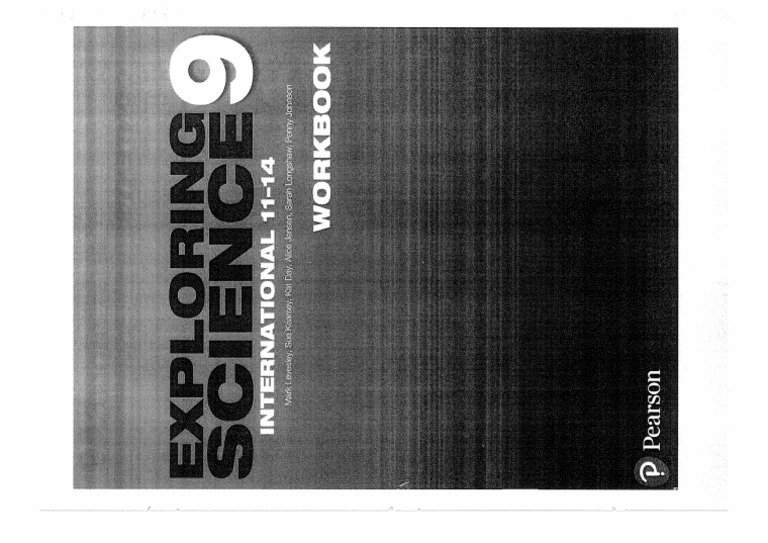 Exploring Science Y9 Workbook | PDF