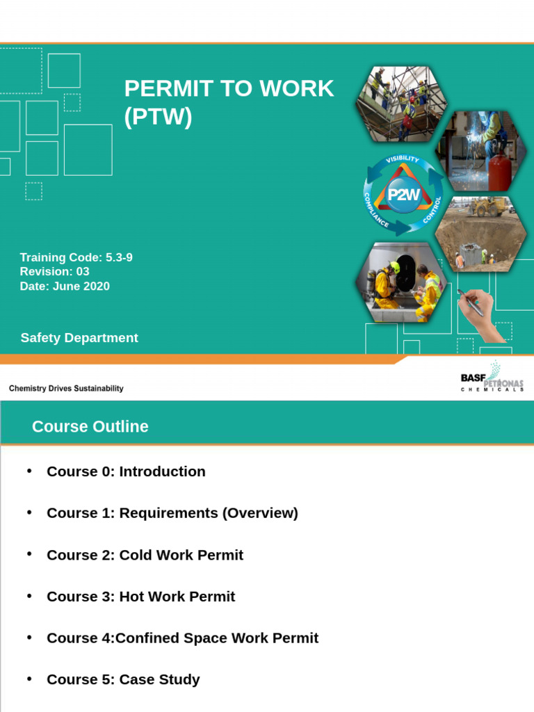 Permit to Work Training Course Overview | PDF | Risk | Occupational ...