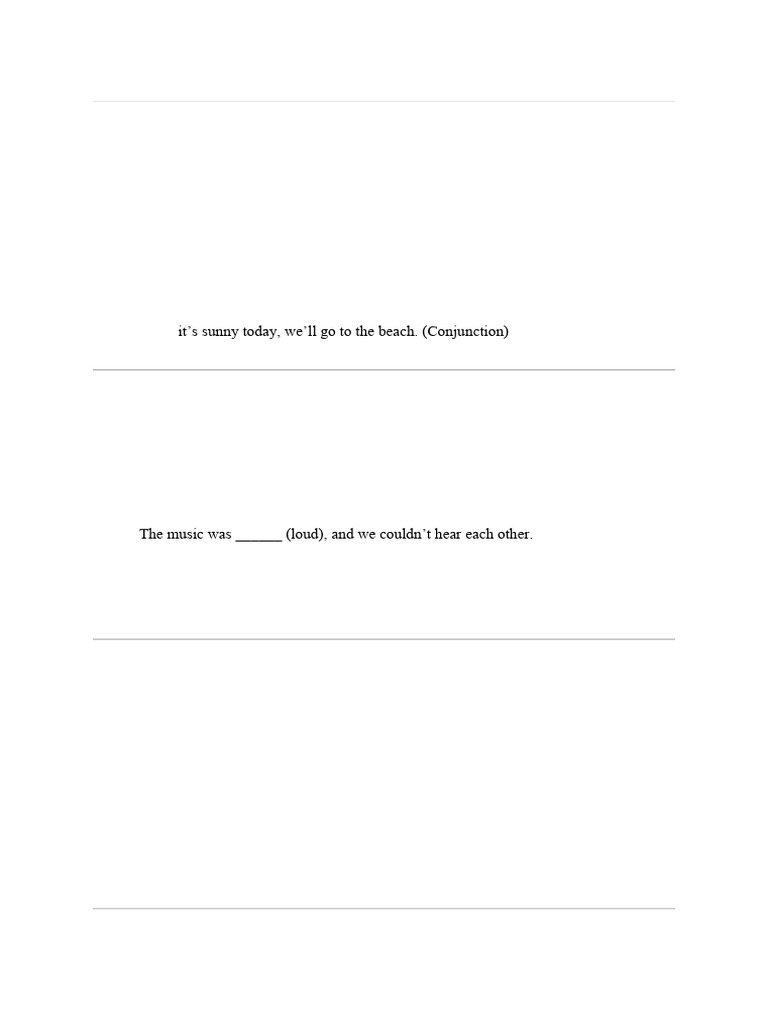 Parts of Speech and Sentence Structure Exercises | PDF | Adverb | Verb