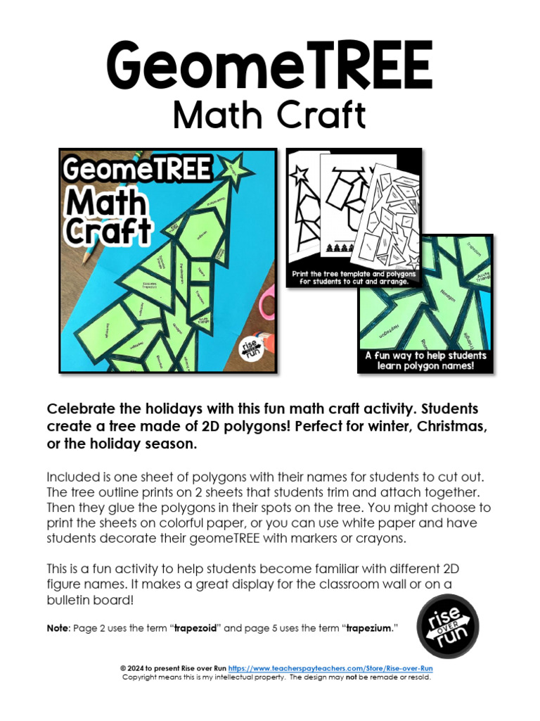 Geometree: Math Craft | PDF