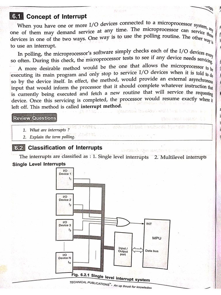 Interrupt - Notes 1 | PDF