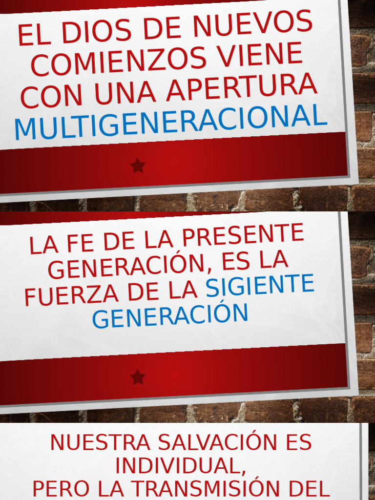 El Dios de Nuevos Comienzos Viene Con Una | PDF