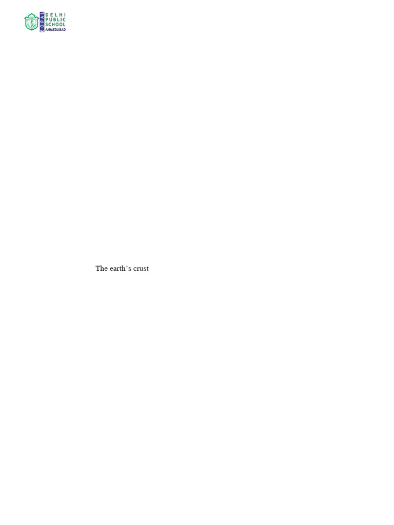 Class VII Social Science Assignment: Earth | PDF