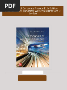 Instant ebooks textbook Essentials of Corporate Finance 11th Edition Stephen A Ross Randolf W Westerfield Bradford D Jordan download all chapters