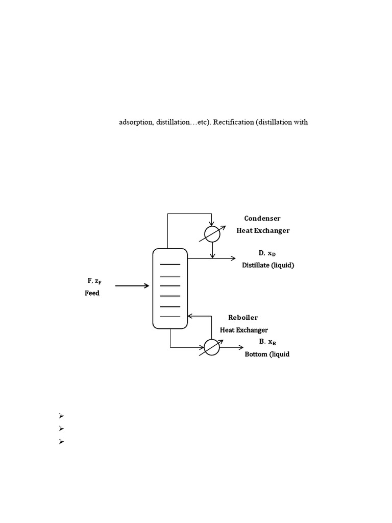 Continuous Rectification in Distillation | PDF | Distillation | Process ...