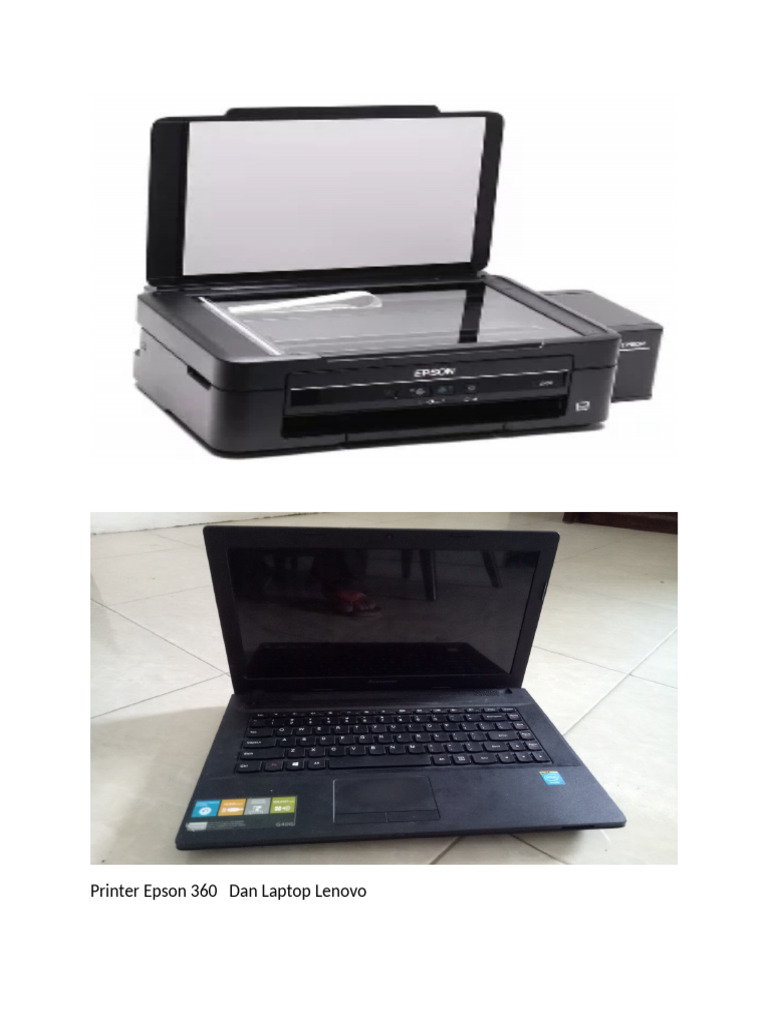 Epson 360 Printer with Lenovo Laptop | PDF