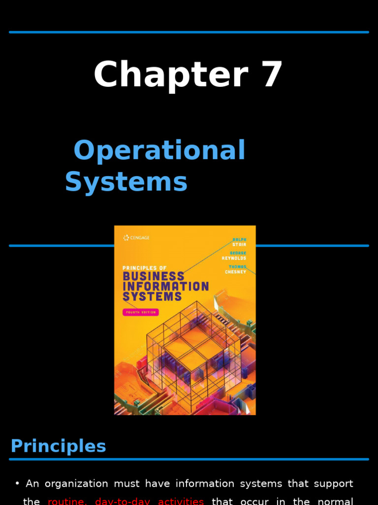 Understanding Operational Systems in Business | PDF | Enterprise ...