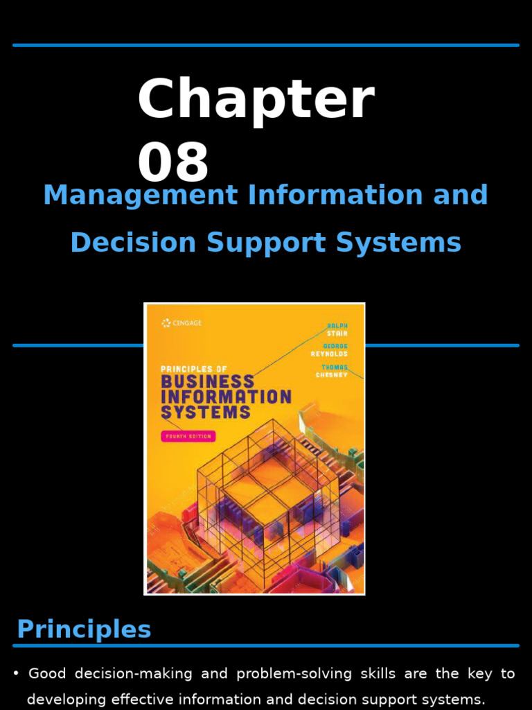 Week 4 (Chapter 8) | PDF | Decision Support System | Business