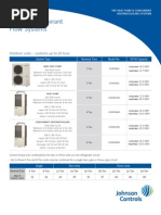 Variable Refrigerant Flow Systems: Outdoor Units - Systems Up To 25 Tons