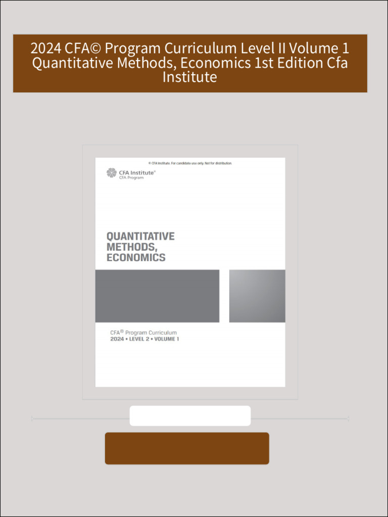 【2024年度】CFA Program Curriculum Level2 6冊 2024 CFA Program Curriculum Level II Box Set, Volumes 1 - 6