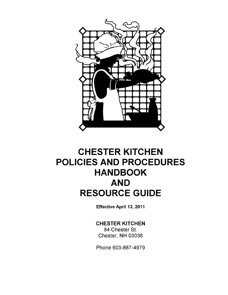 Commercial Kitchen Manual