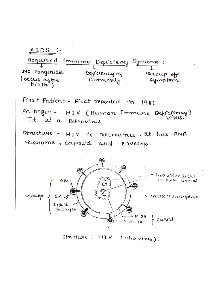 Health and Disease L3 Notes | PDF