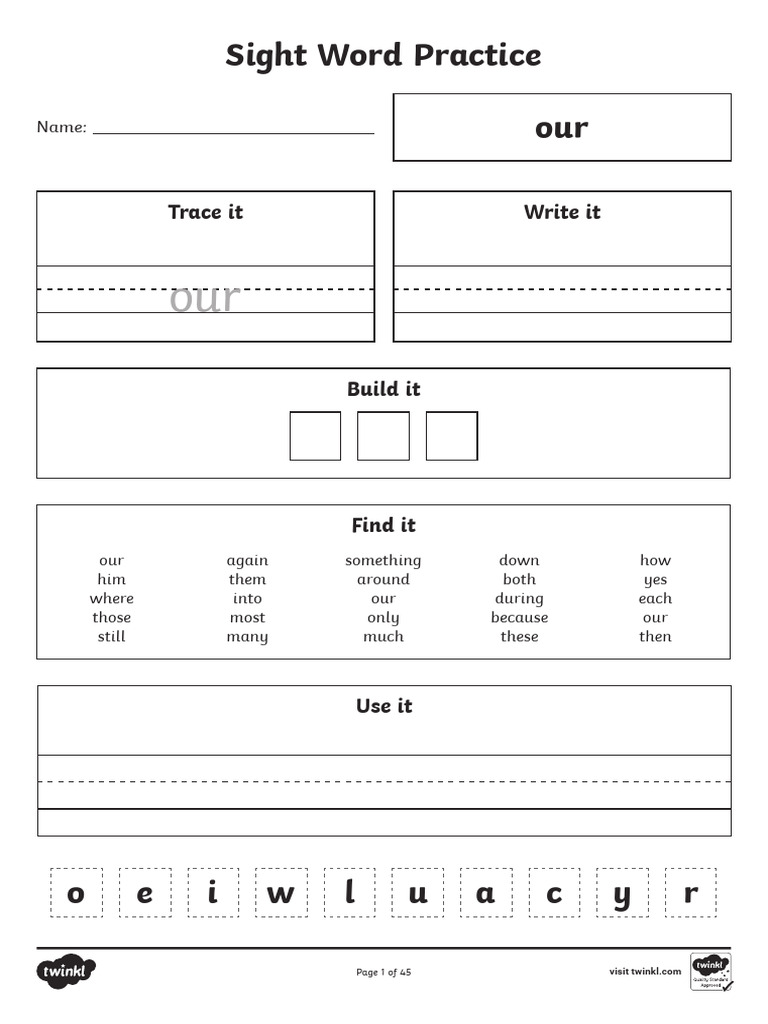 Functional Words II Activity | PDF