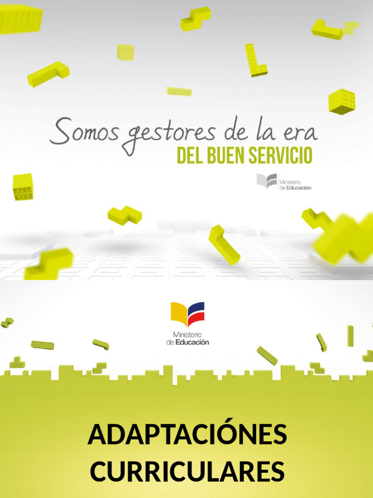 Adaptación Curricular para Estudiantes con NEE | PDF | Plan de estudios ...