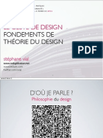 Le Geste de Design. Fondements de Théorie Du Design (Update)