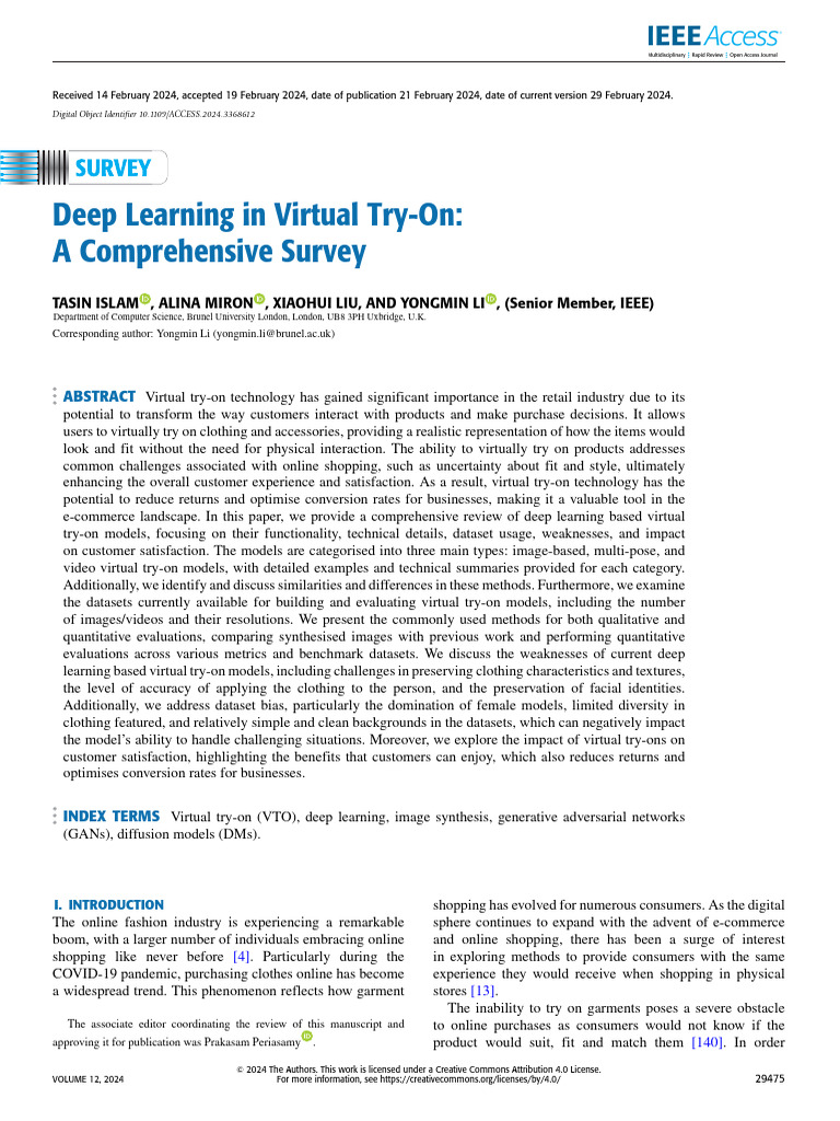 Deep_Learning_in_Virtual_Try-On_A_Comprehensive_Survey | PDF | Deep ...