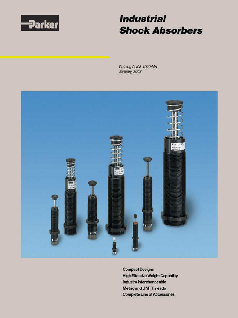 Industrial Shock Absorbers: (Linear Decelerators) | PDF | Force | Piston