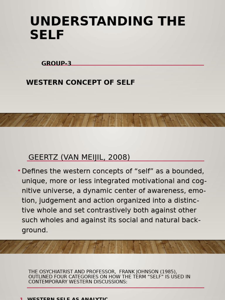 Understanding The Self | PDF | Self | Concept