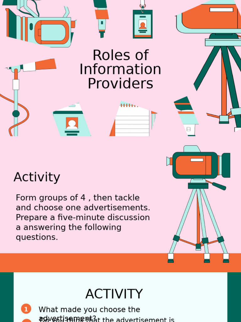 Understanding Roles of Information Providers | PDF | Information ...