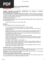 RBI Foreign Exchange Borrowing Regulations | PDF | Reserve Bank Of ...