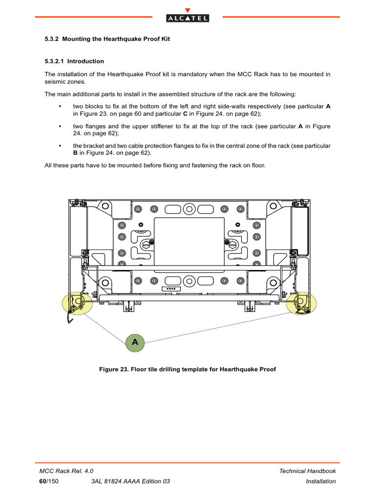 MCC Rack Hearthquake Kit Installation Guide | PDF | Equipment ...