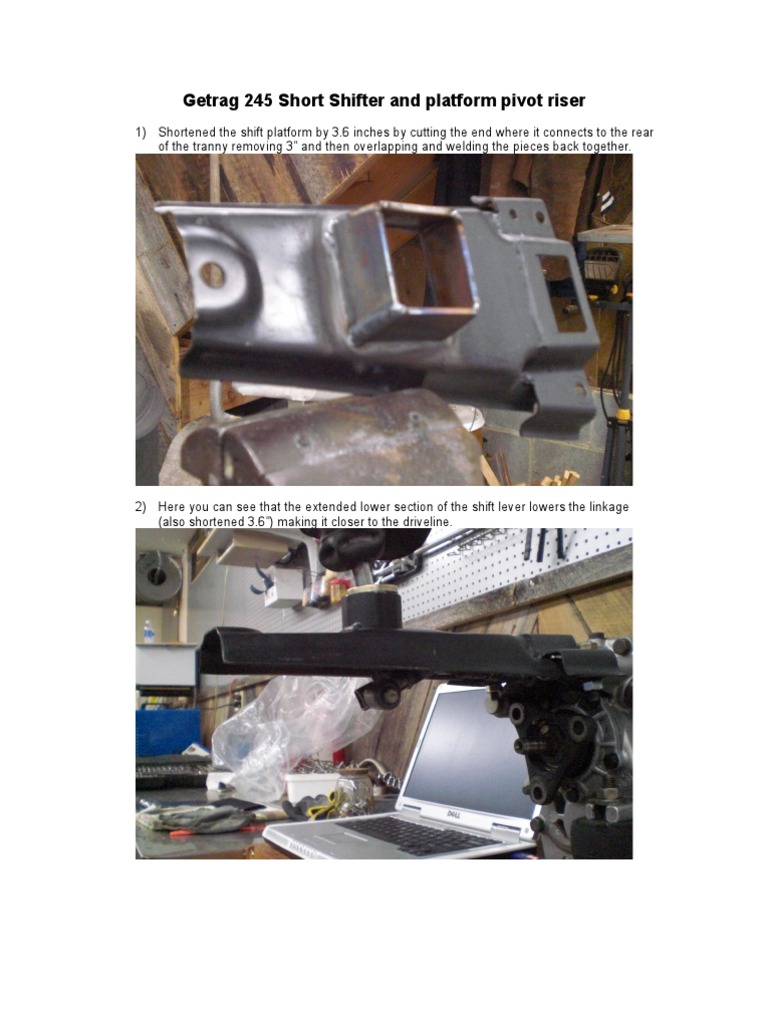 Getrag 245 Shift Platform | PDF | Automotive Industry | Motor Vehicle