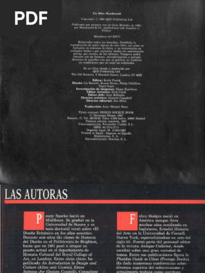 Penny Sparke y Otros - Diseño Historia en Imagenes | PDF