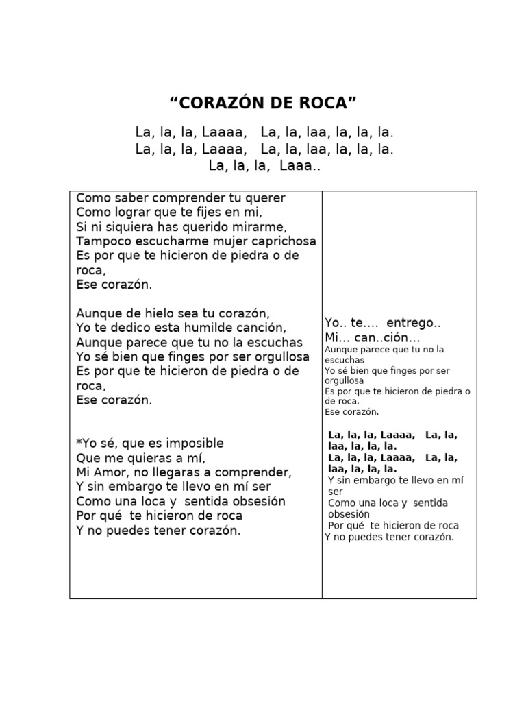 Letra de 