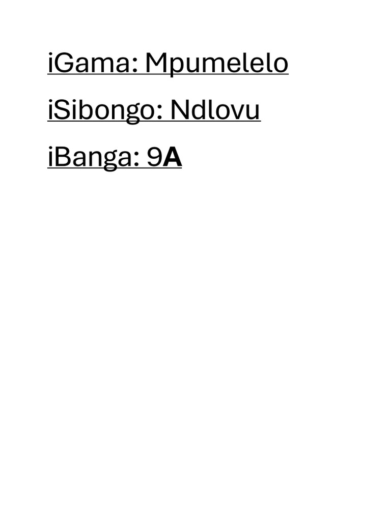Mazisi Kunene: Isibongo Nezinkondlo | PDF
