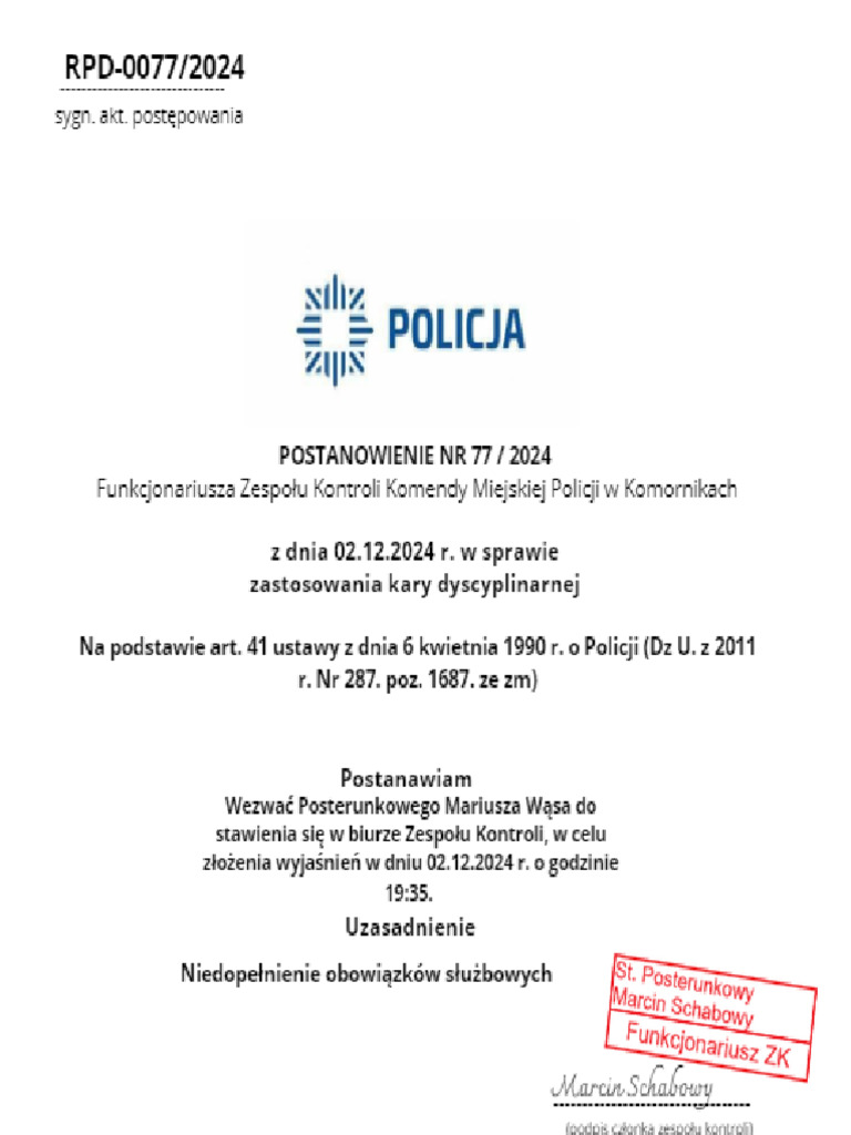 RPD-0077 2024 | PDF