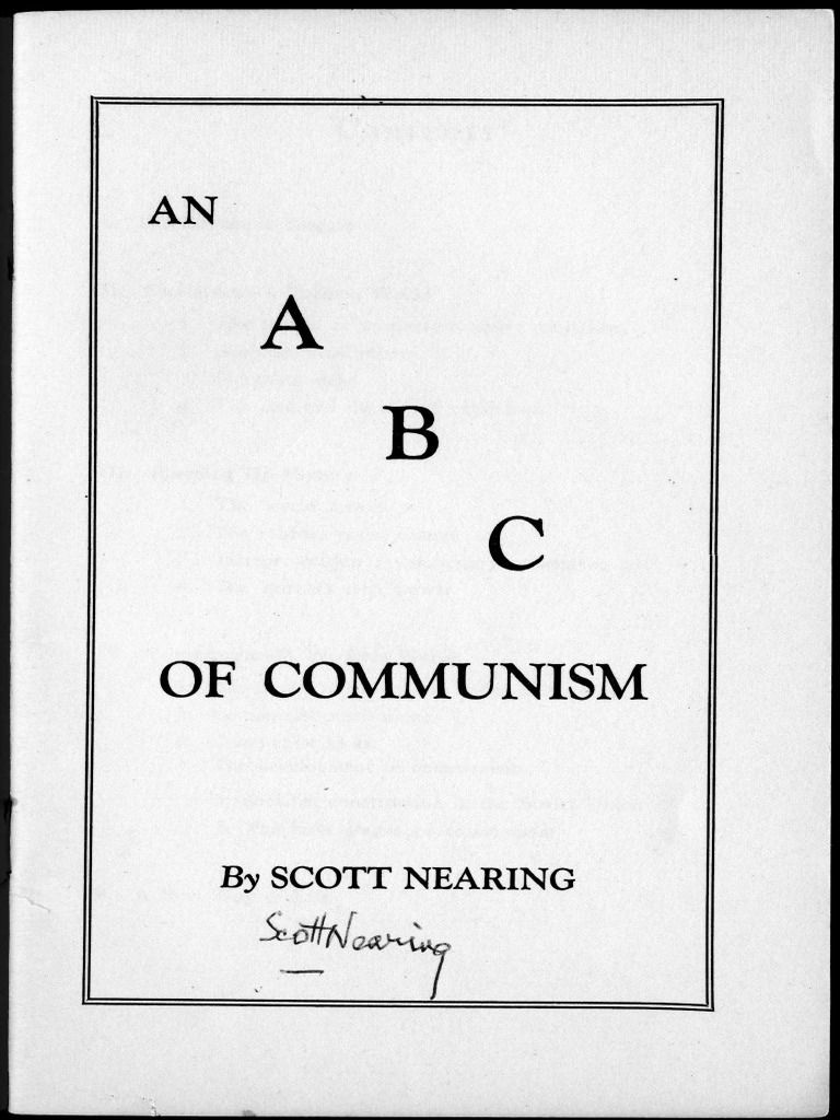Abc of Communism001 | PDF