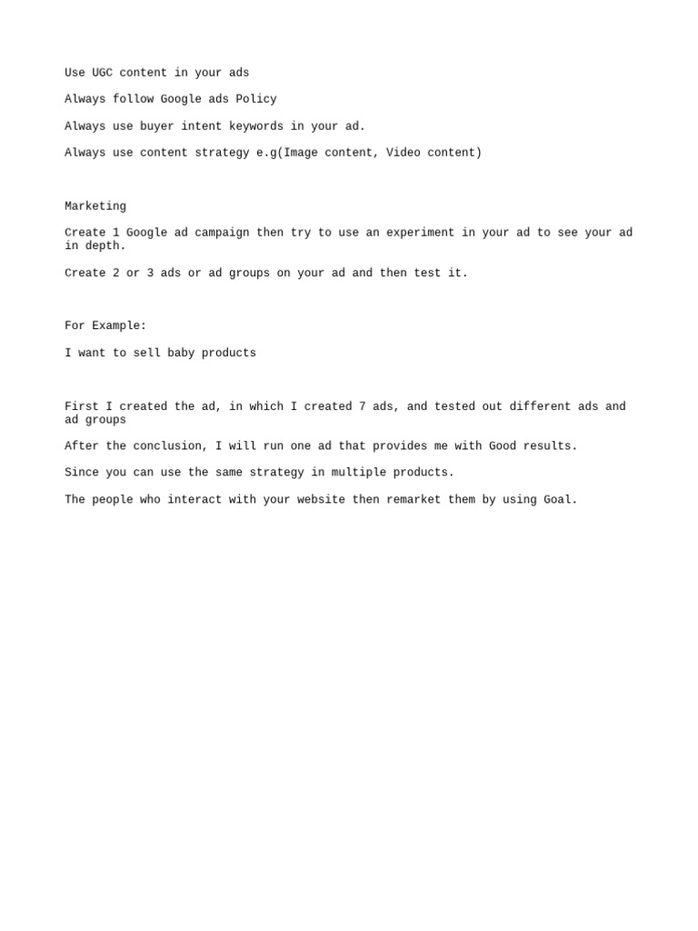 Marketing Strategy | PDF