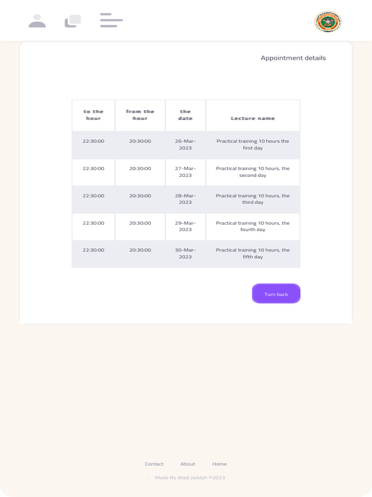 Driving School Training Schedule | PDF