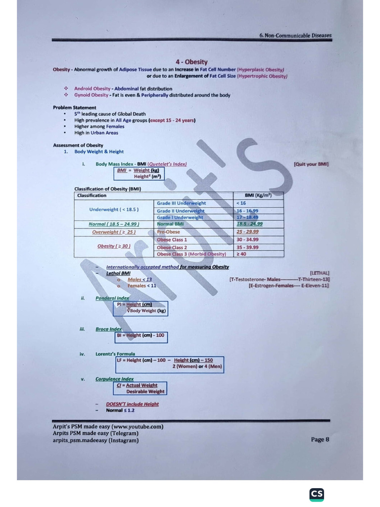 4 - Obesity | PDF