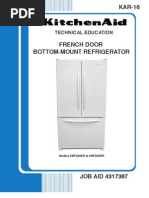Download Whirlpool KAR-16 French Door Bottom Mount Refrigerator Service Manual by Keith Drake SN80361660 doc pdf