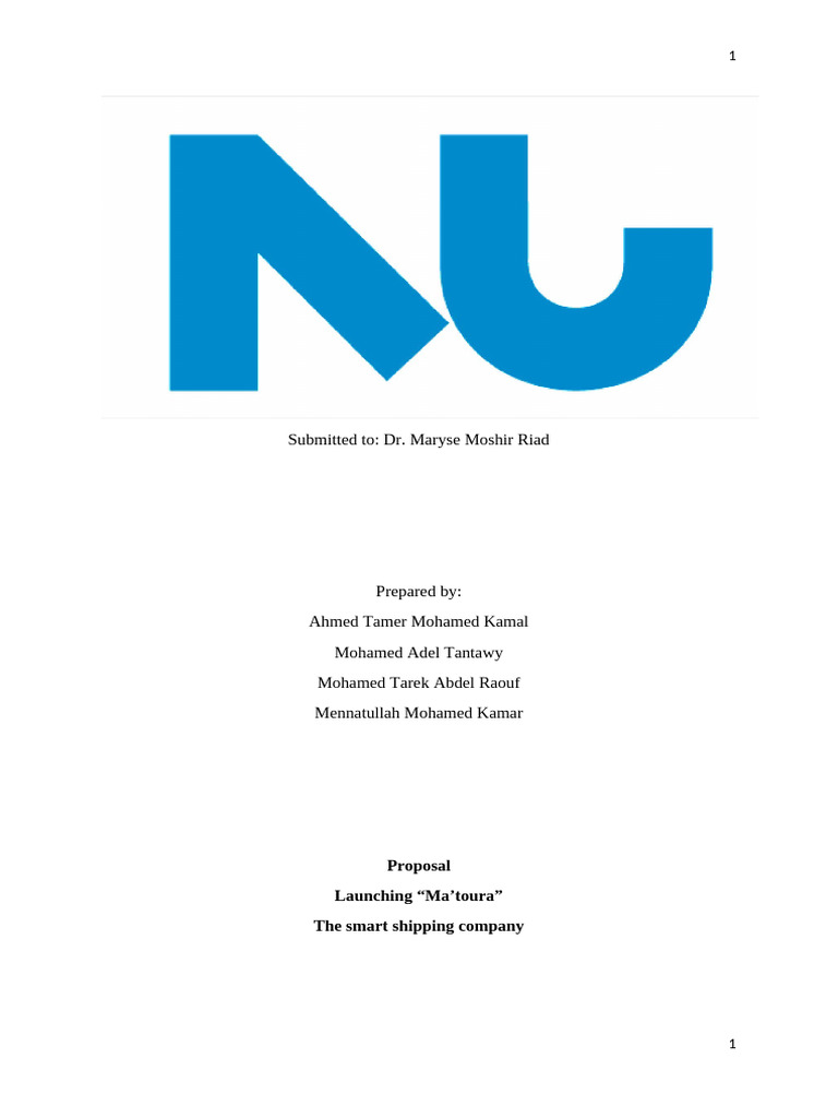 Proposal Submission Pdf Pricing Warehouse