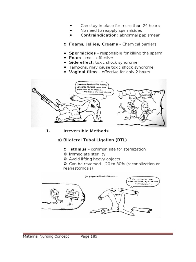 Effective Contraceptive Methods Overview | PDF
