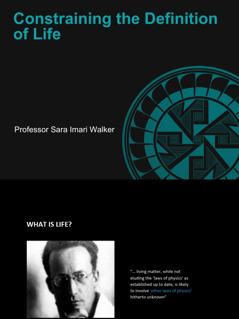 Defining Life: Physics and Beyond | PDF