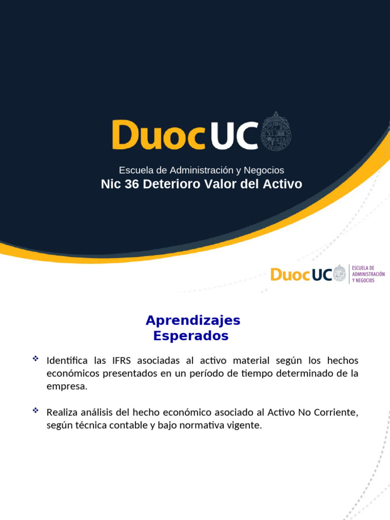 RA7 Act2 NIC36 Deterioro Valor Del Activo | PDF | Economias