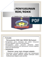 CARA PENYUSUNAN RDK