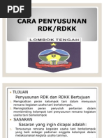 Modul Teknik Penyusunan RDK Dan RDKK | PDF