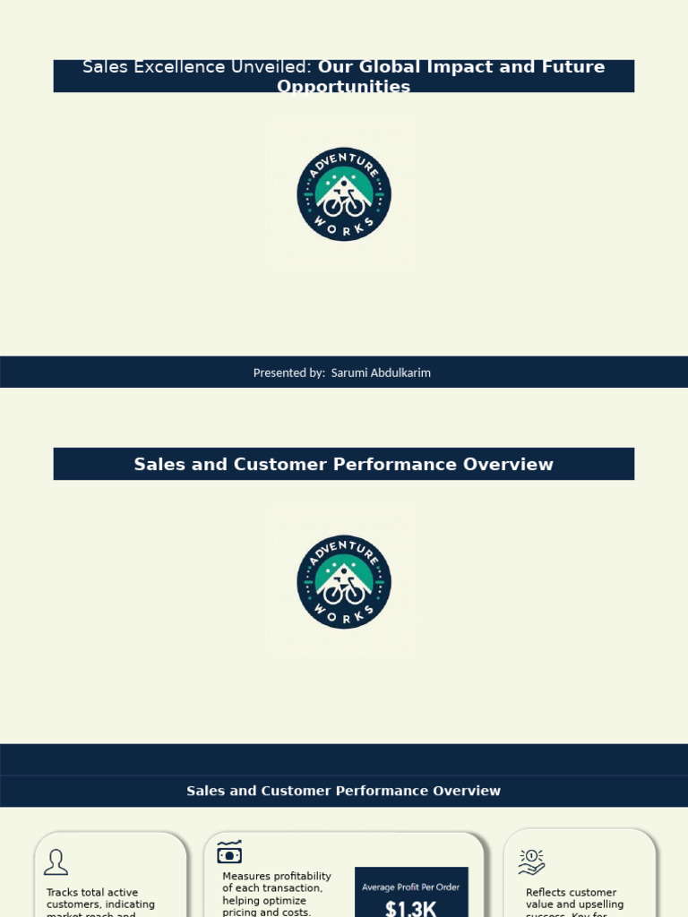 Sales Performance Insights and Strategies | PDF