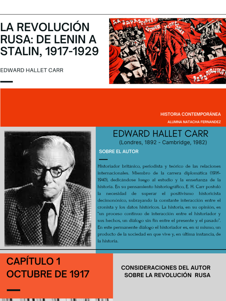 La Revolución Rusa de Lenin A Stalin, 1917-1929 | PDF | Vladimir Lenin ...