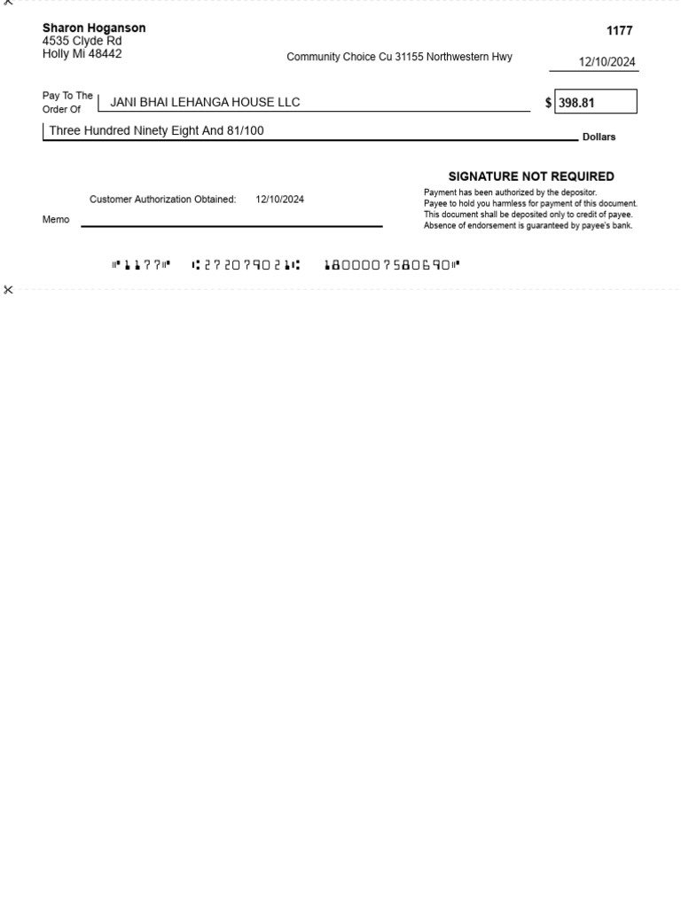 echeck (20) | PDF