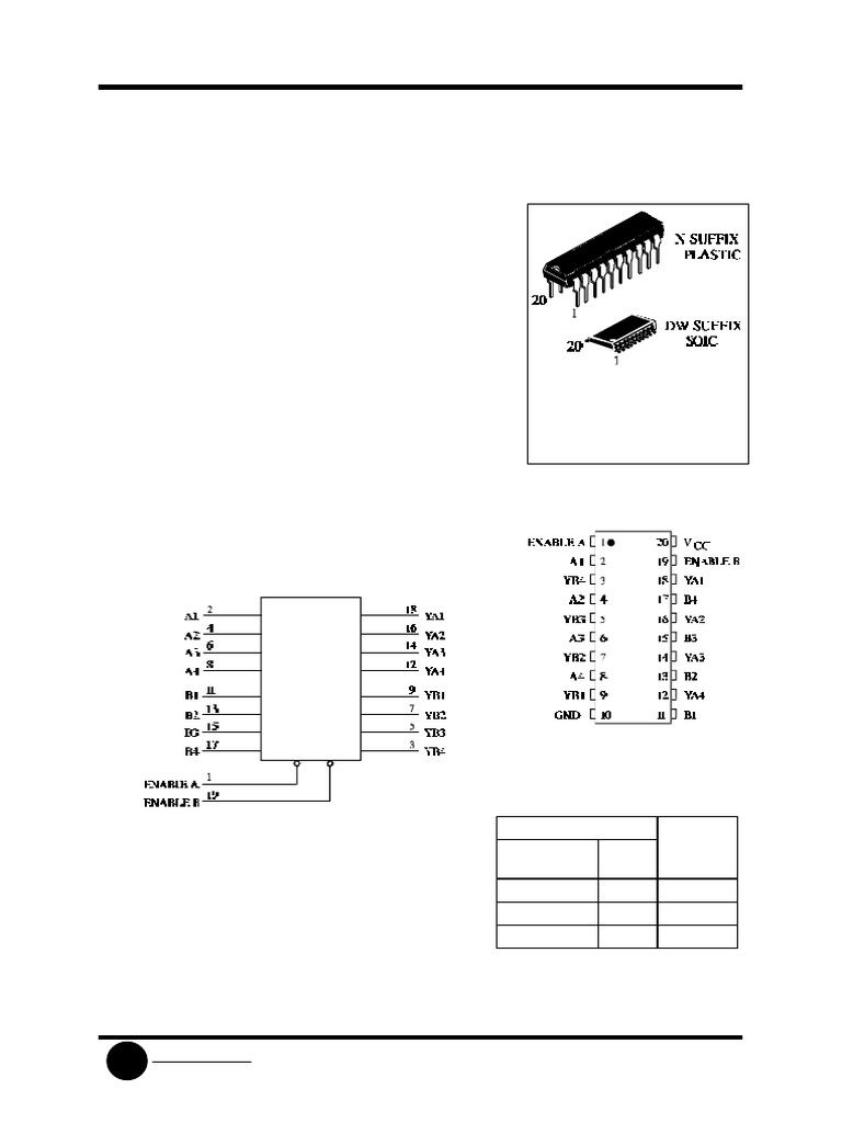LS244 | PDF | Manufactured Goods | Electrical Components