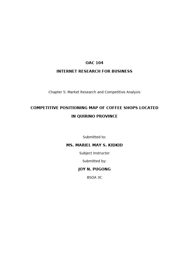 Marketing Pdf Coffeehouse Coffee