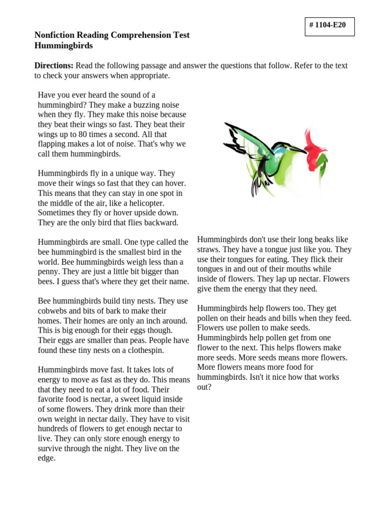 1104-E20 (Eng-Hummingbirds) | PDF