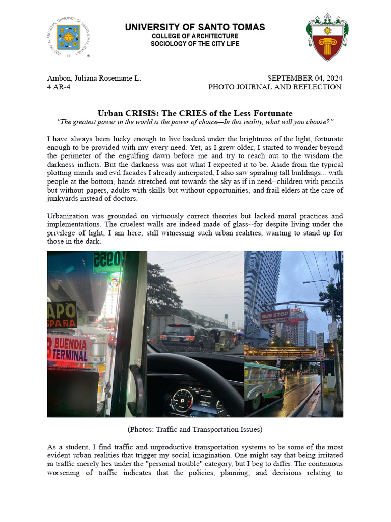 Urban Realities and Social Imagination | PDF | Urbanization